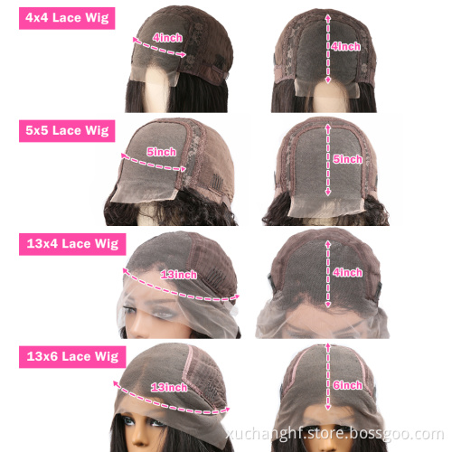 Glueless 99J Lace Front Wigs For Black Women Transparent Lace 100% Virgin Brazilian Human Hair Burgundy Red Colored Wig Vendors